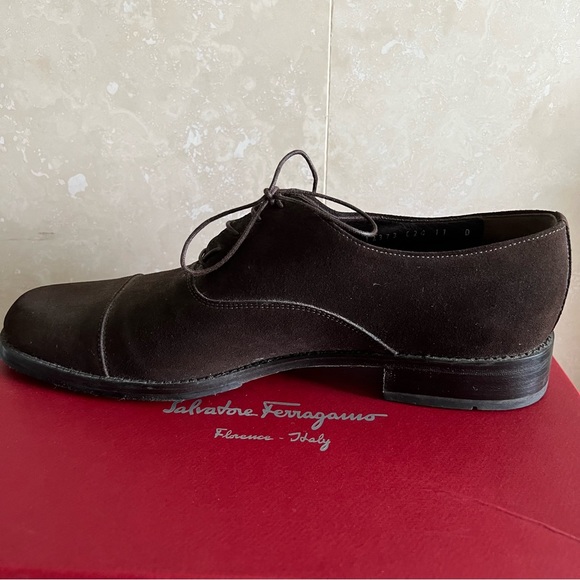 Salvatore Ferragamo Brown Oxfords